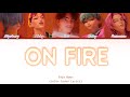 Saja Boys On Fire Fanmade Song Color Coded Lyrics