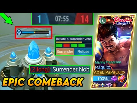NEVER GIVE UP - THIS COMEBACK IS HARD BUT NOT IMPOSSIBLE | SOLO HARD CARRY IN RANK | MLBB