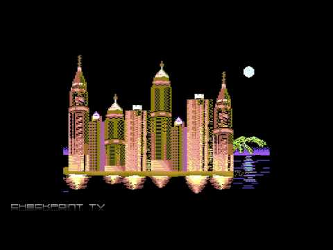 Space Moguls Intro - 2018 Modern M.U.L.E. Clone With Horrible Graphics (C64 Games)