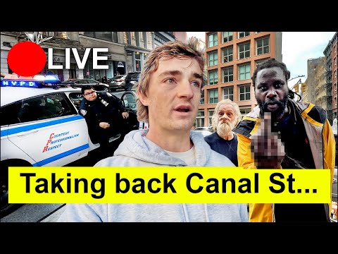 IRL Confronting and Taking Back NYC Canal St from scammers