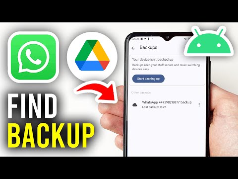 How To Find WhatsApp Backup Data On Google Drive - Full Guide