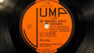 SEPTEMBER IN THE RAIN by Bob Anderson's Oshkosh Serenaders JAZZ