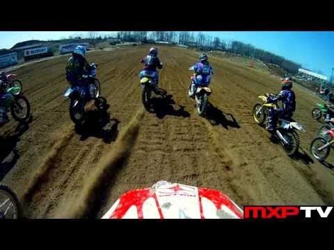 HELMET CAM: Richie Trevelise - Raceway Park Loretta Lynn Area Qualifier