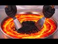 Lava Ice Cream Rolls Satisfying Visual ASMR