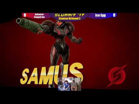 SLummit 2017 InC|Seagull Joe (Samus, Kirby, Sonic) vs Ice Egg (Fox, Luigi) Stamina Winner Round 2