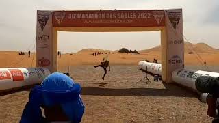 MDS 2022: Chris finishing the 231km desert race