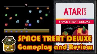 Space Treat Deluxe - Atari 2600 Homebrew Game Review