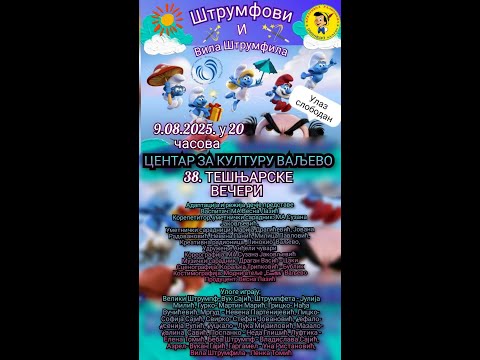 KREATIVNA RADIONICA PINOKIO - TV PRILOG O ŠTRUMFOVIMA