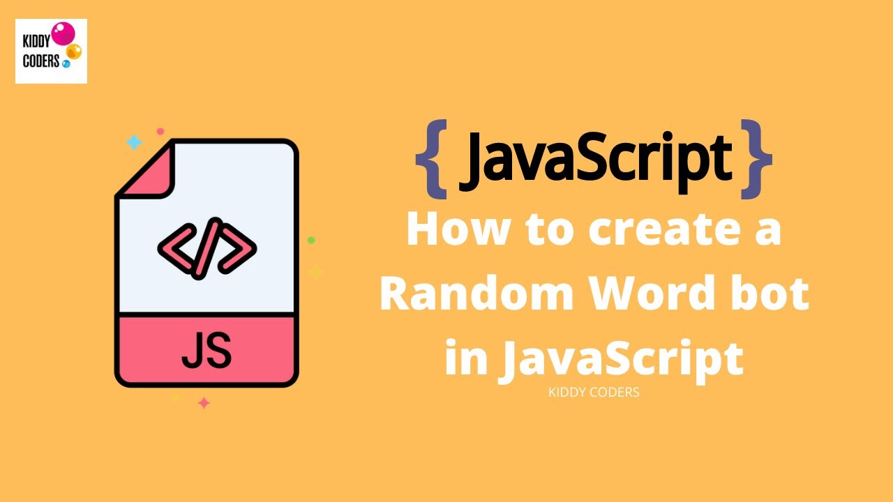 How to create a Random Word bot in JavaScript