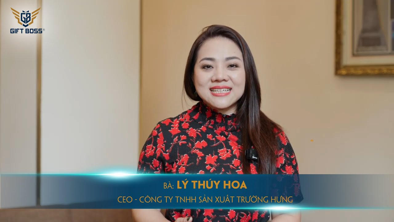 Review quà tặng Gift Boss – Chị Lý Thúy Hoa
