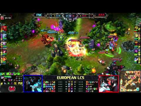 Recap: FN vs AAA - LCS 2013 EU Spring W3D2