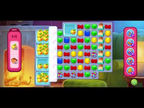 Homescapes level 12944 - blast with boosters