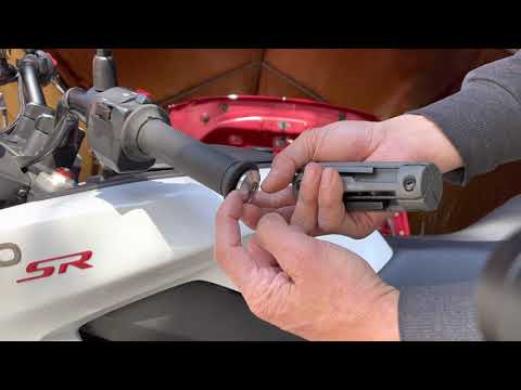 Zero SR bar end plugs install