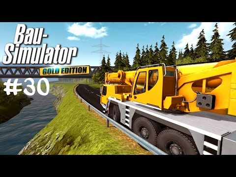 Chaoten-Baustelle #30 Mobilkran Bungee-Sprung-Flugstunden ☆ Let's Play Bau Simulator 2015