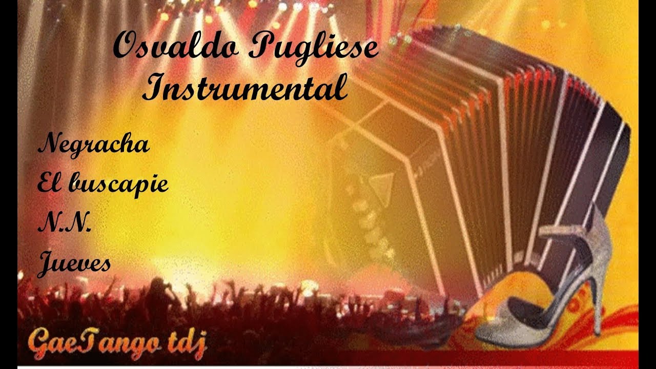 Tanda di tango  Osvaldo Pugliese instrumental  1947 48