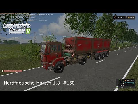 LS17: Nordfriesische Marsch 1.8 #150 - Hackschnitzel zur Zellstofffabrik - deutsch