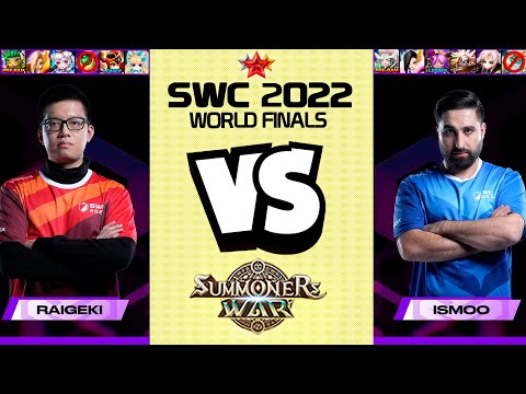 ISMOO vs RAIGEKI. SWC2022 WORLD FINALS (BO5) - Summoners War