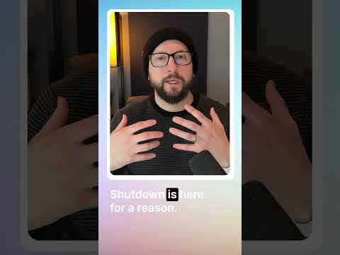 Can you embrace shutdown? (Yes, it's possible.)  #polyvagaltheory #shutdown #dorsalvagal