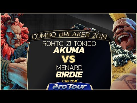 ROHTO Z! Tokido (Akuma) vs MenaRD (Birdie) - Combo Breaker 2019 Day 1 Pools - CPT 2019