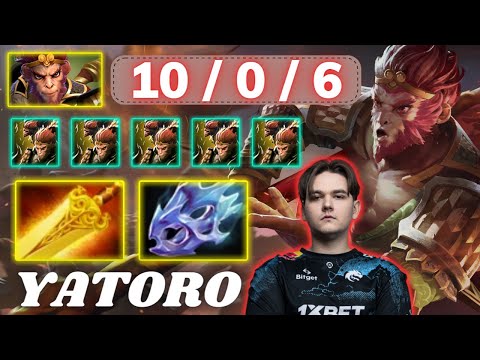 🔥 YATORO Monkey King Radiance 🔥 13 Min Radiance & Rush Moon Shard - Dota 2