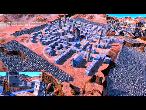 10K Giant Ogre Lay Siege to Golden Knights Old City UEBS