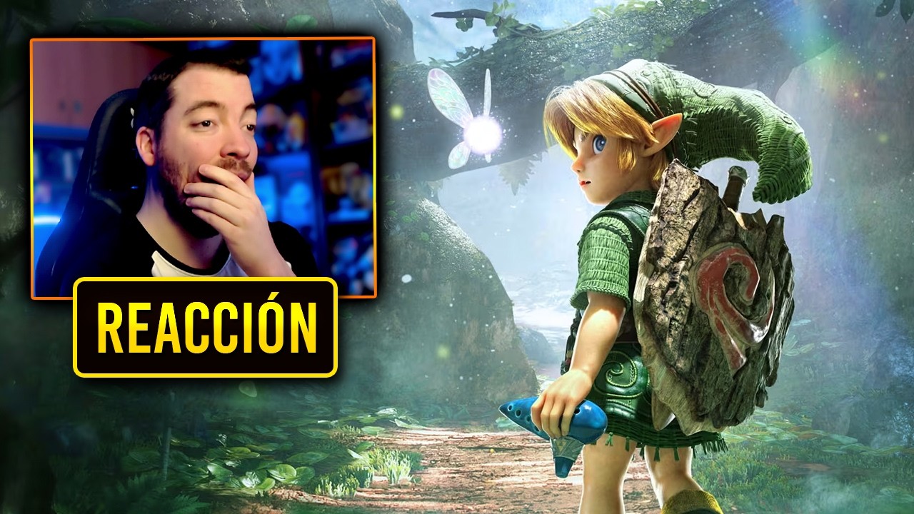 OK NINTENDO, TOMA MI DINERO! Mi REACCIÓN al REMAKE DE OCARINA OF TIME y su TRÁILER GENERAL