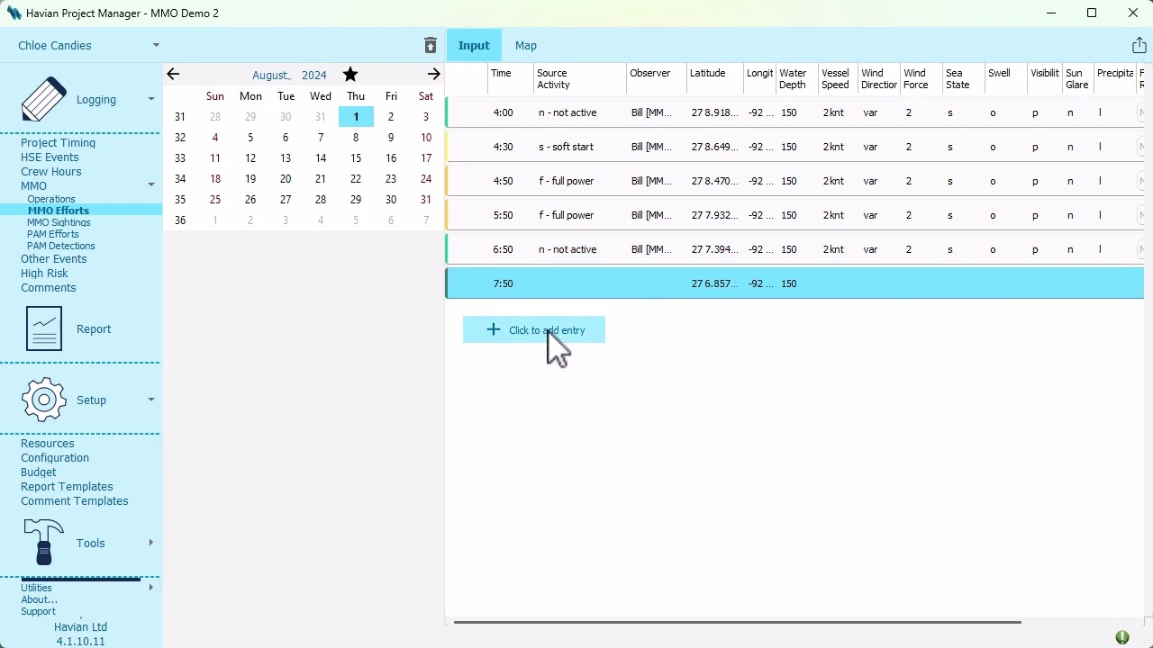 Havian Project Manager - MMO feature demo - v4.1.10