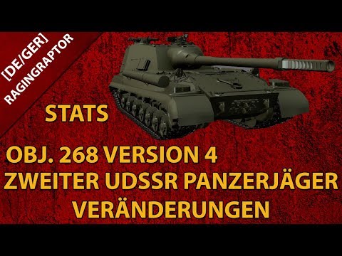 World of Tanks: Objekt 268 Version 4, Veränderungen am zweiten russischen Panzerjägerbaum!