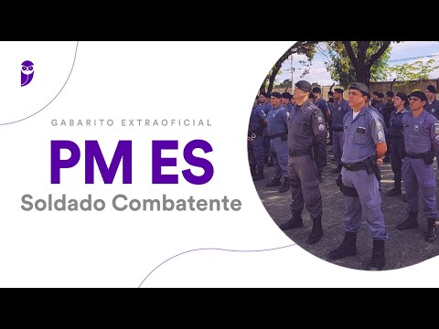 Gabarito Extraoficial PM ES - Soldado Combatente