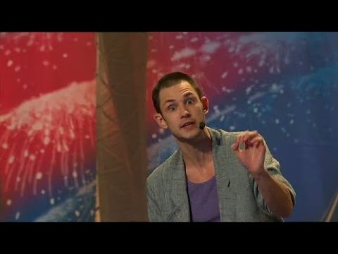 Matiss Silins, spokenwordpoet - Talang (TV4)