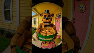 🥪99 Freddy FazBears GO TO Subway AT 3:00 AM #fnaf #subway #brainrot