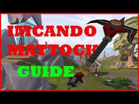 Runescape - How To Get An Imcando Mattock Archaeology Guide