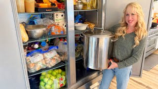 Another Health Update I Didn't Expect & Massive Winter Meals for 10 to 30