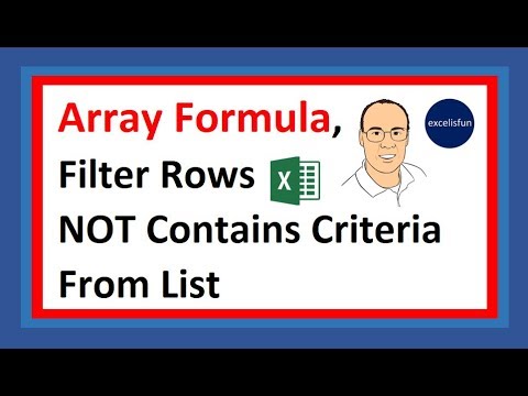 Comprehensive Excel Dynamic Array Formula Lesson The Power of Array Formulas EMT 1516