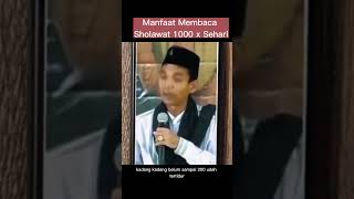 Download lagu Manfaat Membaca Sholawat 1000x Sehari#Ustadz Abdul Somad,LC.Ma#shorts mp3
