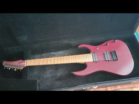 2011 Jaden Rose 7-String S2 Red w/HSC image 23