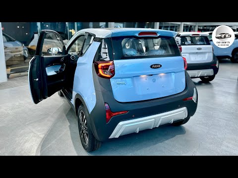 First Look ! 2023 AIQAR eQ1 EV - Blue Color | Interior and Exterior