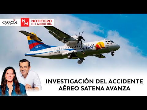 Accidente avión Satena: así reconstruyen el siniestro en Norte de Santander | Noticiero de Medio Día