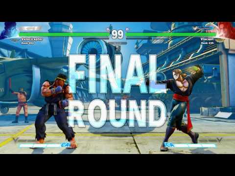 SFV~ Vega (Viscant) vs. Ryu (Velociraptor) HD