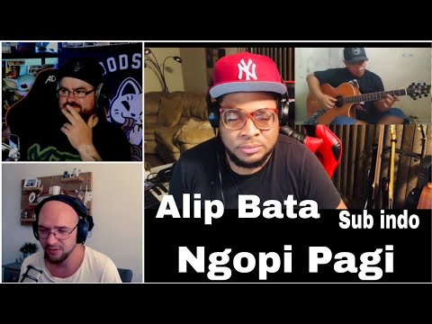 @Alip_Ba_Ta. Ngopi Pagi Fingerstyle Reaction, Subtitle Indo
