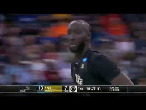 Tacko Fall BEAST Highlights | UCF vs VCU Rams | March 22 2019 | 13 Pts, 18 Reb, 5 Blocks!