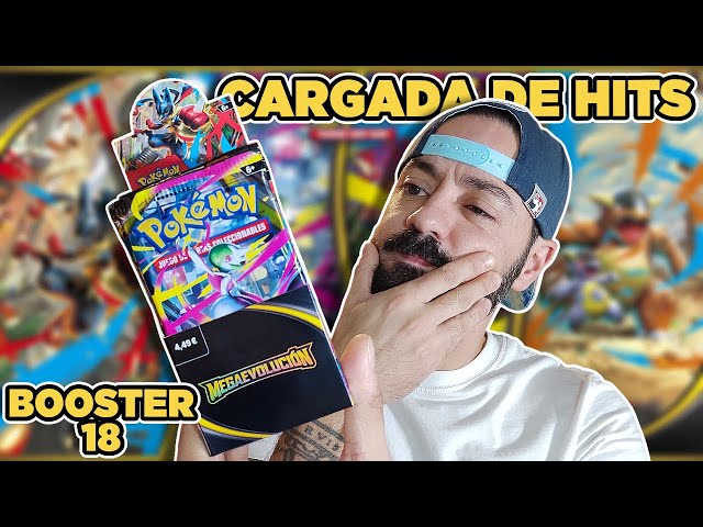 Vídeo relacionado con Pokémon: Expositor de Sobres de Mejora de Megaevolución-Equilibrio JCC Pokémon (18 Sobres de Mejora)
