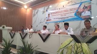 Village Deliberation MUSDES RKPDES Ciherang Karangtengah Cianjur TA 2026, remarks by the Sub-dist...