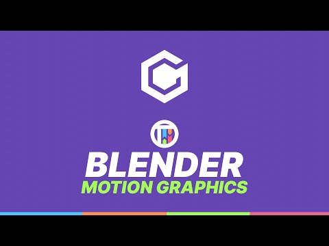 GAMECUBE MOTION GRAPHIC ANIMATION - BLENDER 3.0 EEVEE TUTORIAL