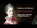 Marianna Martines (1744-1812)  - Dixit Dominus - Psalm 110 (109)  - SALZBURGER HOFMUSIK 25. 02. 2020