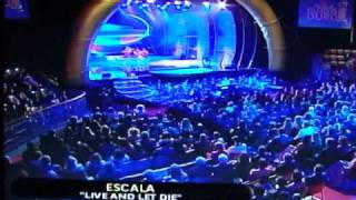 Escala playing "Live and Let Die" in Lisbon (Globos de Ouro)