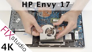 HP Envy 17 - disassemble [4K]