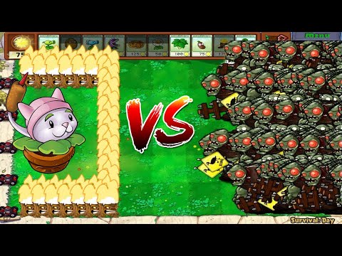 1 Cattail vs 9999 Gargantuar vs Zomboss PvZ Hack Plants vs Zombies