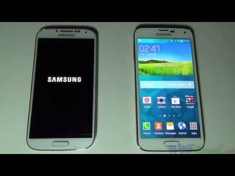Samsung Galaxy S5 Vs Samsung Galaxy S4 Restart Time