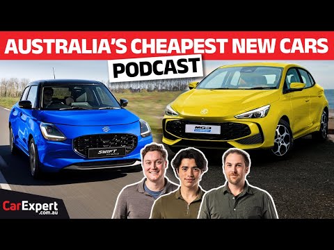 2024 MG3, Suzuki Swift, Kia Picanto - these are Australia’s CHEAPEST cars! | The CarExpert Podcast